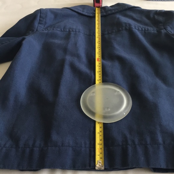 Lacoste casual blue short jacket - Picture 12 of 12